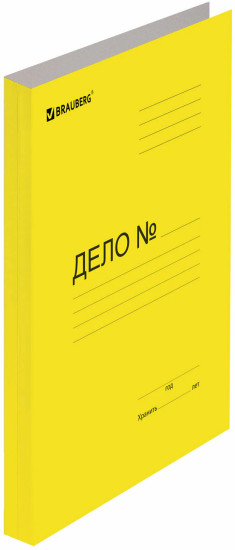 Скоросшиватель «Дело №»