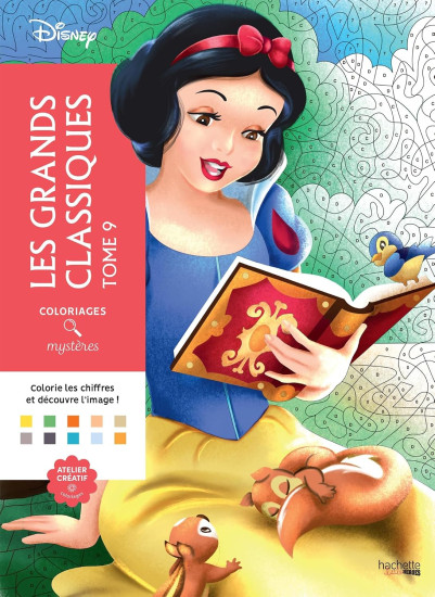 Раскраска по номерам «Les Grands classiques Tome 9»
