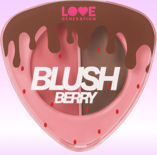 Палетка для контуринга лица — Contouring Face Palette «BlushBerry», тон 02, Berry Dream