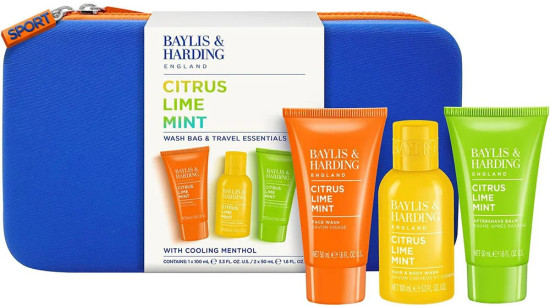 Набор подарочный «Citrus, Lime&Mint Men's Wash Bag&Gift Set Y26»