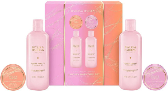 Набор подарочный «Jojoba, Vanilla&Almond Oil Indulgent Body Pamper Gift Set Y26»