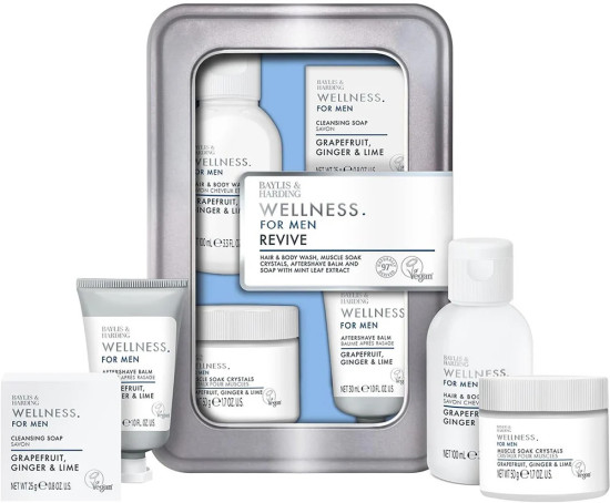 Набор подарочный «Wellness For Men His Essential Wellbeing Tin Gift Set Y25»