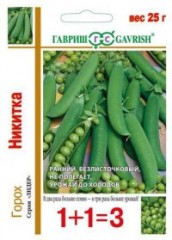 Семена. Горох «Никитка (Ползунок)», 25 г