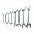 Набор ключей рожковых «TUNDRA basic», хромированный, 8 шт, 6-22 мм