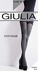 Колготки фантазийные теплые «Voyage 16» (fumo, 180 den)