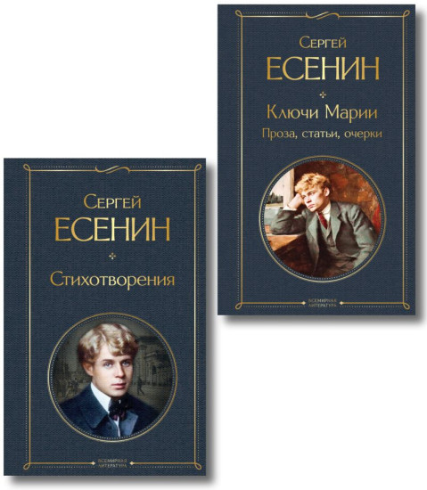 Стихотворения. Ключи Марии. Проза, статьи, очерки. Комплект из 2 книг