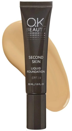 Тональный крем «Second Skin Liquid Foundation» SPF 20, оттенок Beige