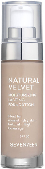 Тональный крем «Natural Velvet Moisturizing Lasting Foundation», оттенок 6 Dark Beige