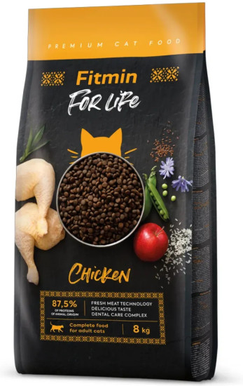 Сухой корм для взрослых кошек For Life Adult Chicken с курицей