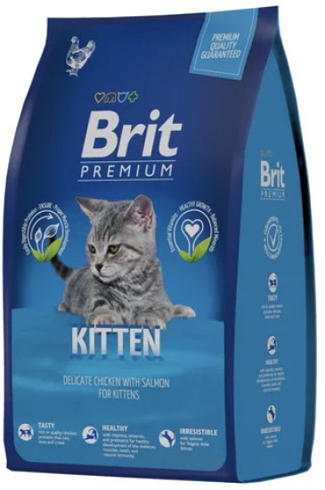 Сухой корм для котят Premium Kitten, курица