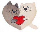 Подушка-валентинка «Котикошка»
