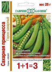 Семена. Горох «Сахарная принцесса», сахарный