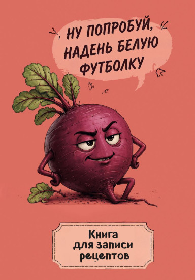 Книга для записи рецептов «Ехидная свекла»