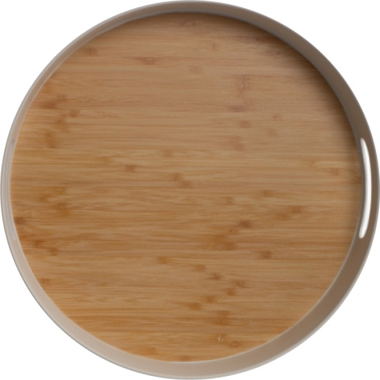 Поднос круглый Real bamboo