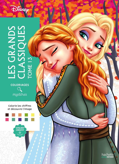 Раскраска по номерам «Les Grands classiques Tome 13»