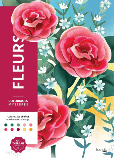 Раскраска по номерам «Fleurs»
