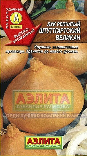 Семена. Лук репчатый «Штуттгартский великан», 1 г