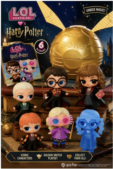 Шар кукла лол Гарри Поттер LOL Surprise Harry potter