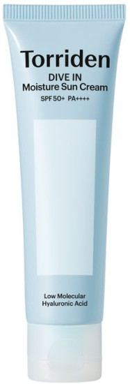 Лёгкий солнцезащитный крем DIVE IN Watery Moisture Sun Cream SPF50+ PA++++