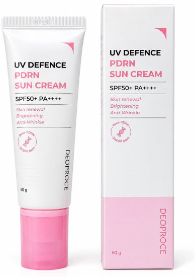 Солнцезащитный крем UV Defence PDRN Sun Cream SPF50+/PA+++