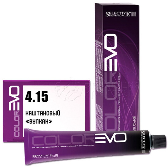 Selective Professional colorevo 4.15 крем-краска