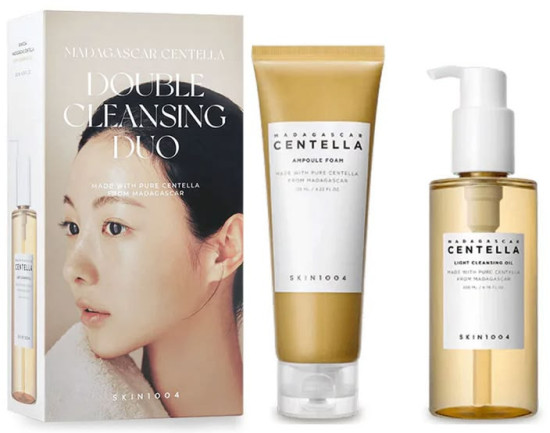 Набор для умывания с центеллой Madagascar Centella Double Cleansing Duo