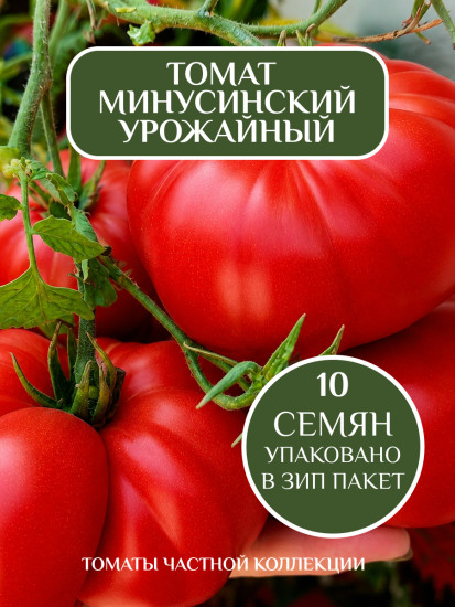 Коллекционные семена томата «Минусинский урожайный»