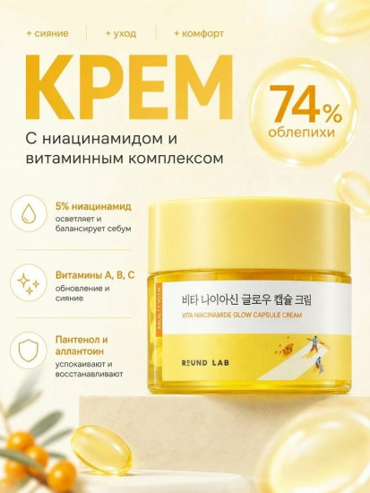 Крем Niacinamide Glow Capsule Cream