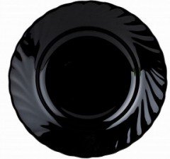 Тарелка суповая Trianon Black