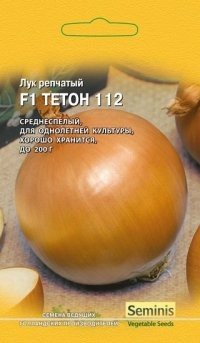 Семена. Лук репчатый «Тетон F1 112», 0,2 г