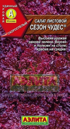 Семена. Салат «Сезон чудес», 0,5 г