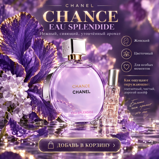 Chanse eau splendide 10ml