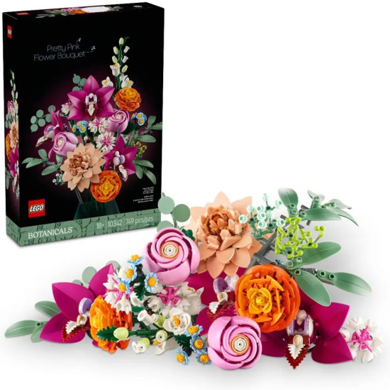 LEGO: Красивый букет розовых цветов Botanicals 10342