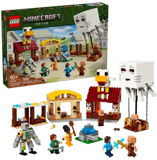 LEGO Атака на деревню Гаст-Барбол Minecraft 21273