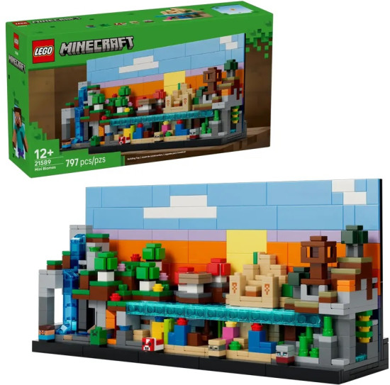LEGO Minecraft 21589 Мини-биомы