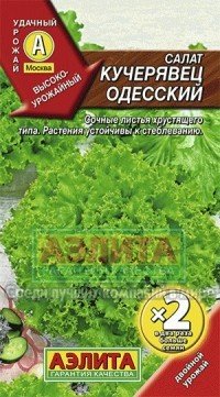 Семена. Салат «Кучерявец Одесский», 0,5 г