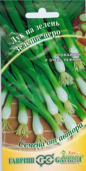 Лук на зелень «Зеленое перо», 0,5 г
