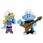 Набор фигурок «Смурфета певица и Гитарист» (5,7 см)