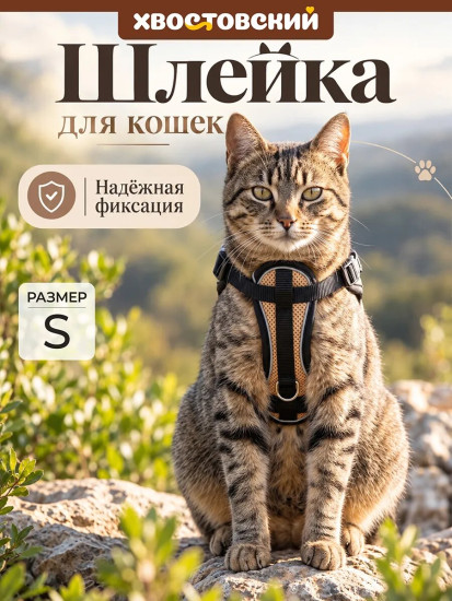 Шлейка для кошек