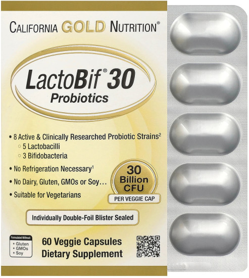 30 пробиотиков «LactoBif 30»