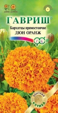 Семена. Бархатцы «Дюн Оранж»