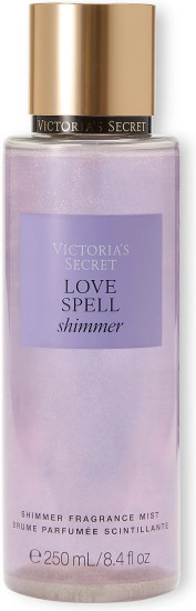 Спрей для тела парфюмированный Love Spell Shimmer Fragrance Mist