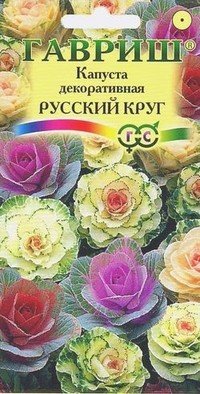 Капуста декоративная «Русский круг», 0,1 г