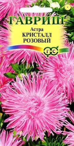 Семена. Астра «Розовый кристалл», 0,3 г