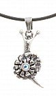 Кулон «Снэил» (покрытие - черненое серебро)