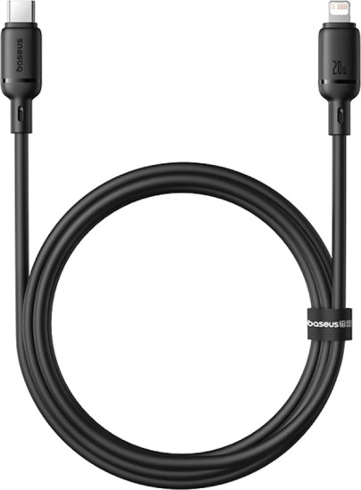 Кабель USB Type-C — Lightning Silky 20 Вт 1 м