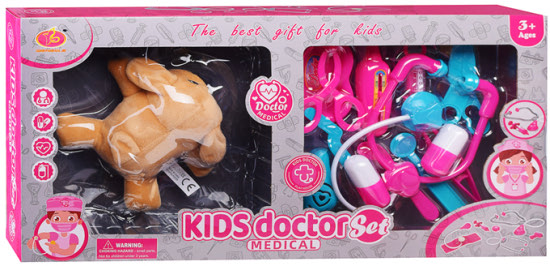 Набор доктора Kids Doctor с плюшевой собачкой