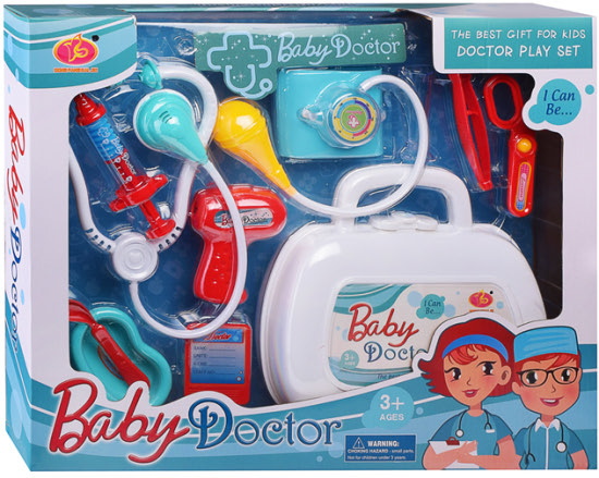 Набор доктора Baby Doctor «Дежурный врач» в чемоданчике