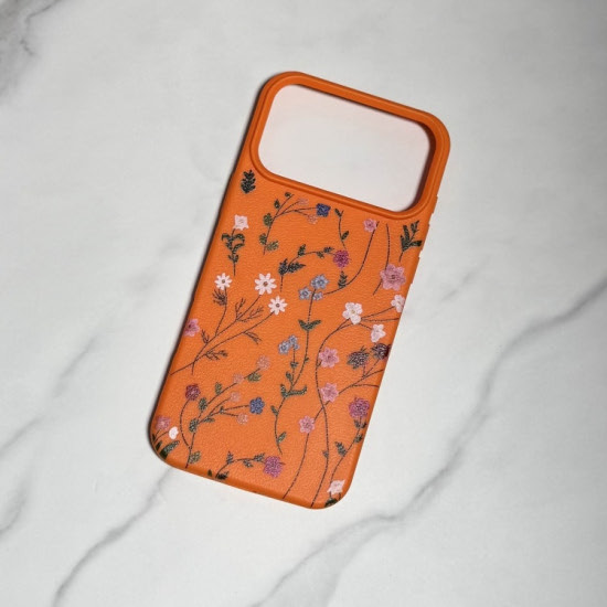 Чехол для iPhone 17 Pro Max оранжевый