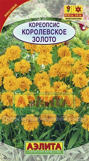 Семена. Кореопсис «Королевское золото», 0,1 г